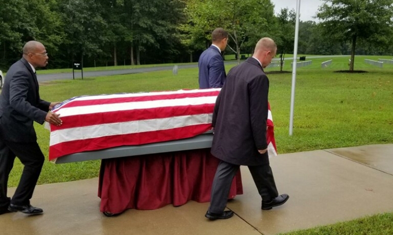 D.C. Legionnaire helps honor veteran he never met