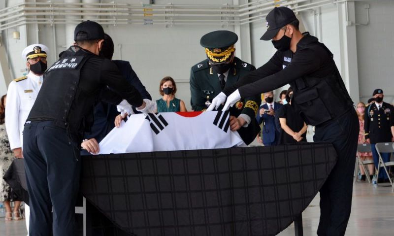 US sends remains of 147 South Korean service members home 70 years after start of Korean War