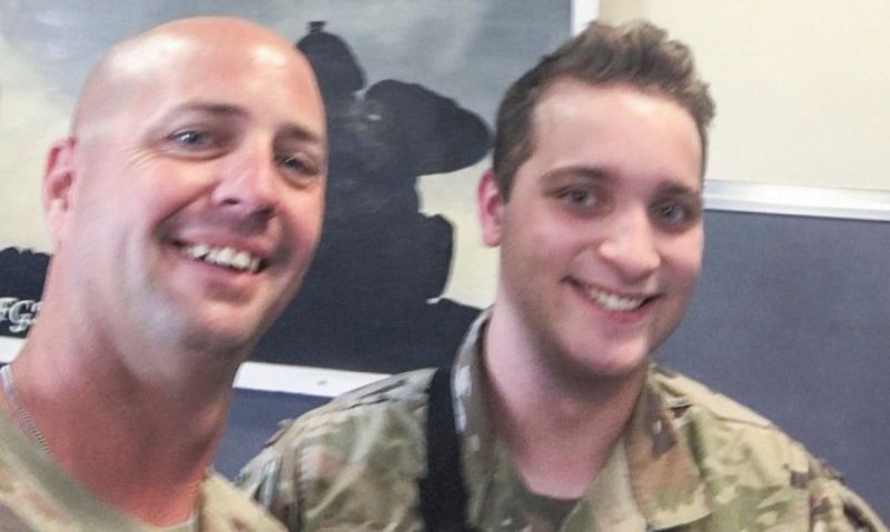 Stepbrothers reunite on Afghanistan deployment for first time since 2001