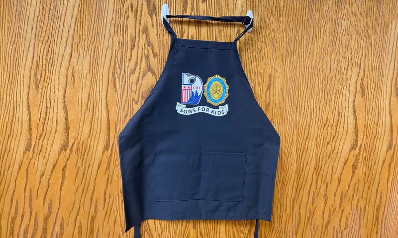 ‘Sons for Kids’ aprons support Child Welfare Foundation