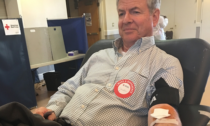 Legionnaires give gift of life during post blood drive
