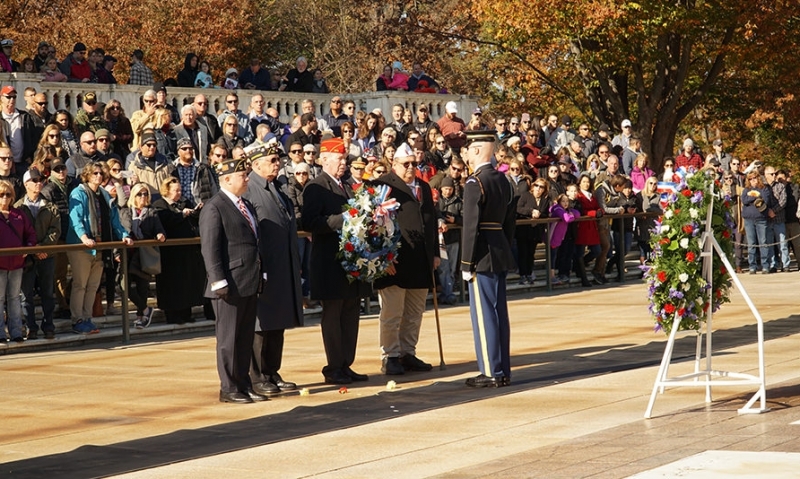 National commander honors service and sacrifice in visit to Arlington 