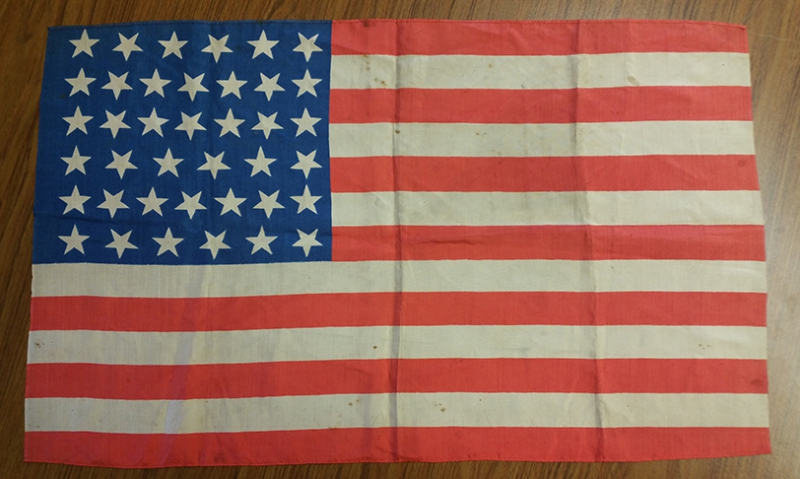 Hoosier Legionnaire finds historic U.S. flag
