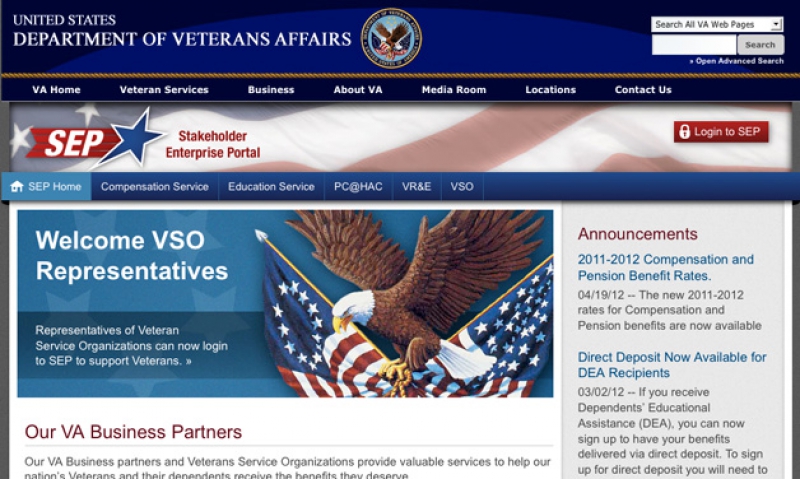 New Web portal improves VA info sharing