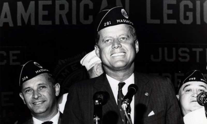 Archived audio of JFK addressing Legionnaires