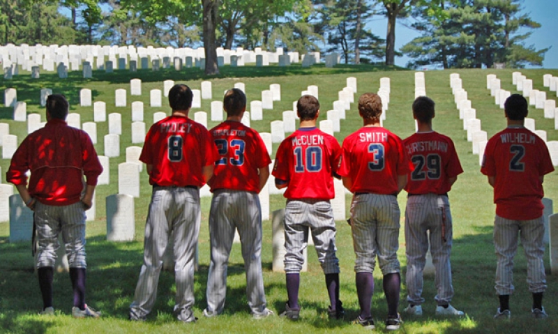 Legion baseball team honors fallen veterans