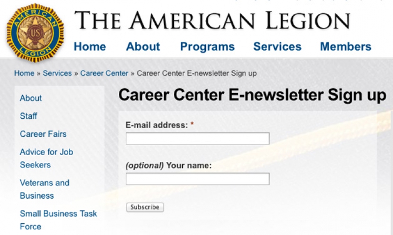 Career Center newsletter attracts job-seekers