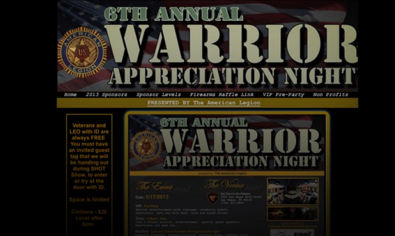 Legion to sponsor Warrior Appreciation Night
