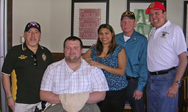 New home for wounded warrior