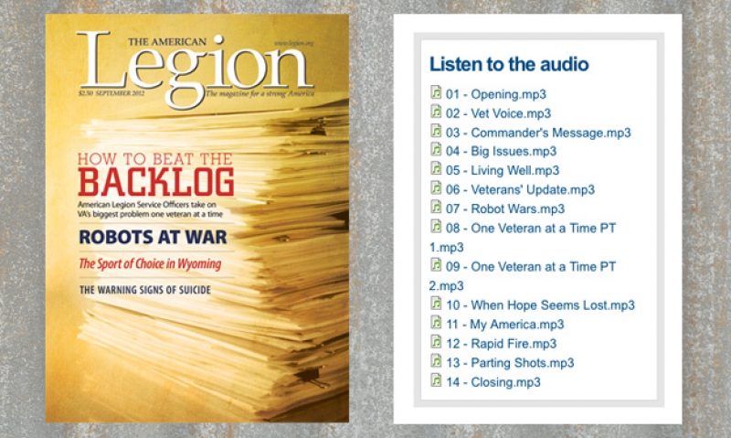 Listen to The American Legion Magazine