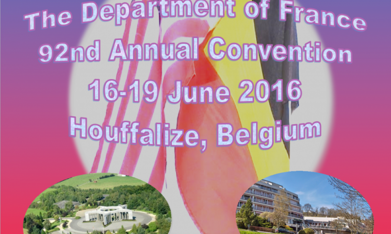 Department of France Convention announced