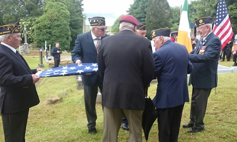 Irish Legion post helps honor World War I soldier