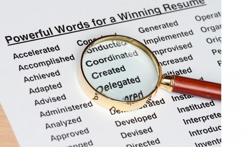Write your résumé with 'keywords'