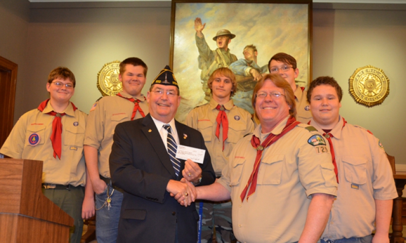 Scout troop’s OCW gift worth more than dollars