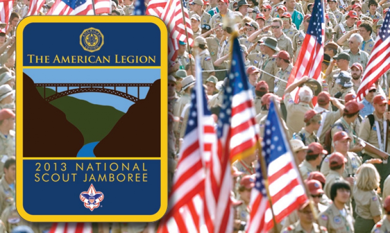 Scouts to receive Legion jamboree badge