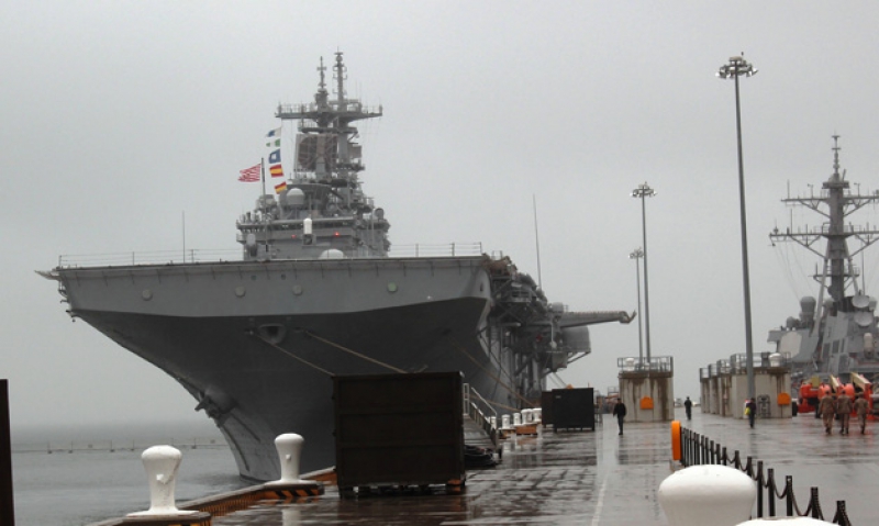 72 hours aboard the USS Wasp