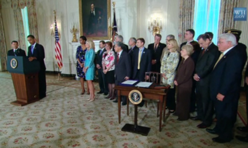 Obama signs veteran caregiver relief act