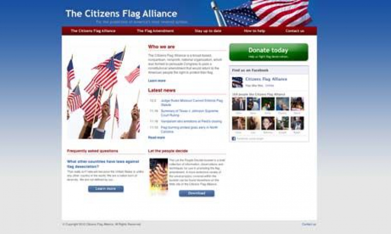 New Citizens Flag Alliance site launched