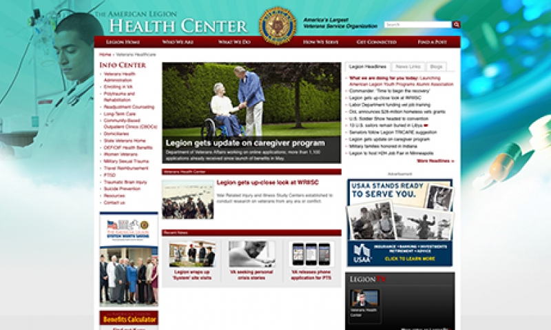 Health Care Center debuts on website