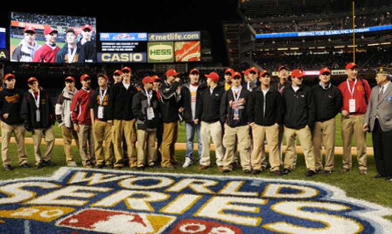 Legion champs honored at World Series