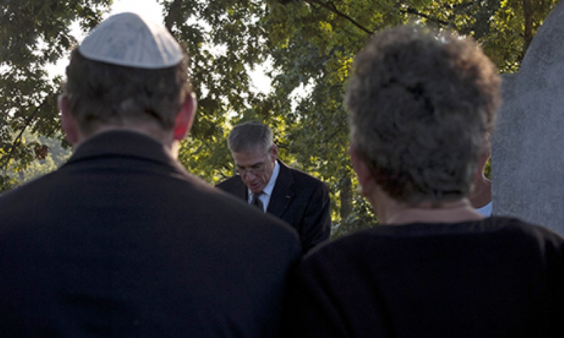 Jewish Chaplains Memorial site under way