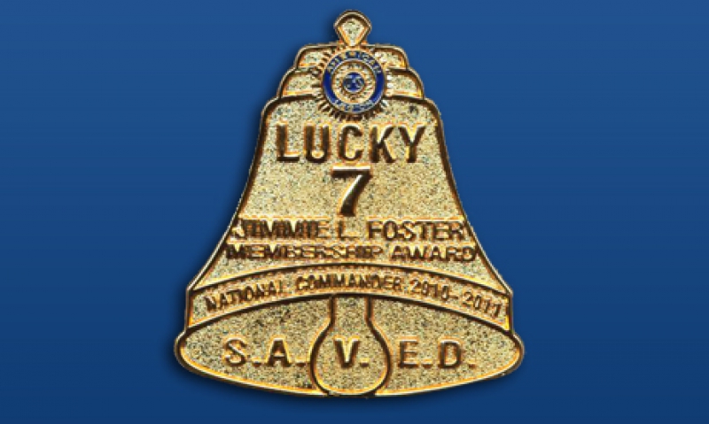 'Lucky 7' pin incentive program