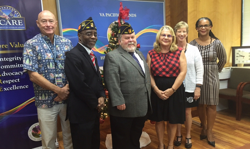 Legion SWS visit conducted at Hawaii VA