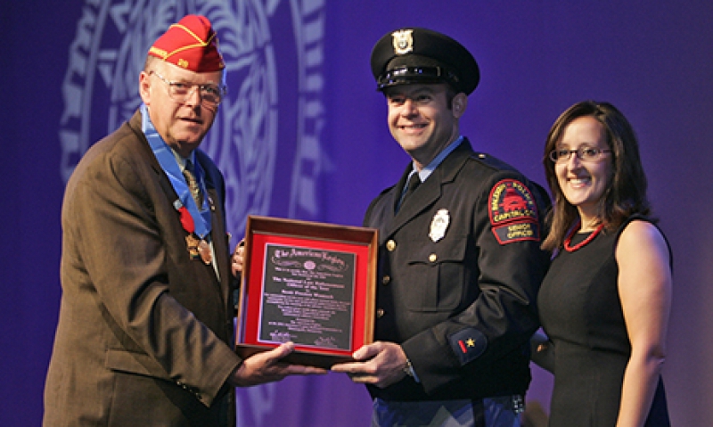 Law Officer of Year from N.C.