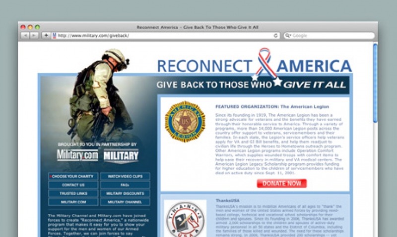 Legion featured on Reconnect America site