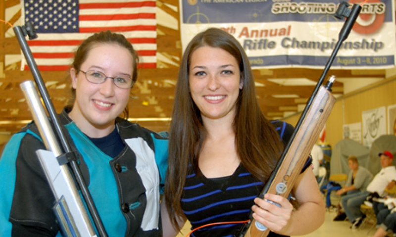 Air rifle championship crowns two shooters