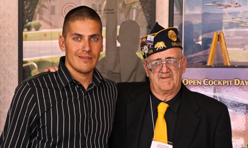 Injured veteran honored on talk show