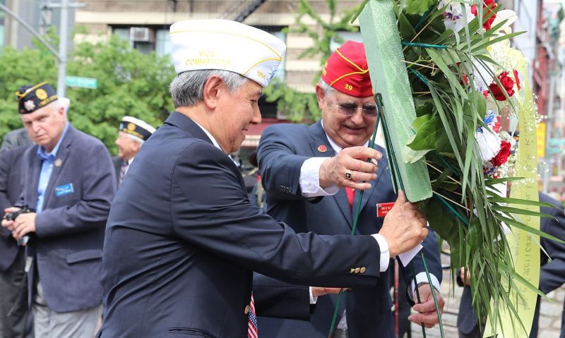 Memorial honoring Chinese American veterans being considered for NYC landmark status