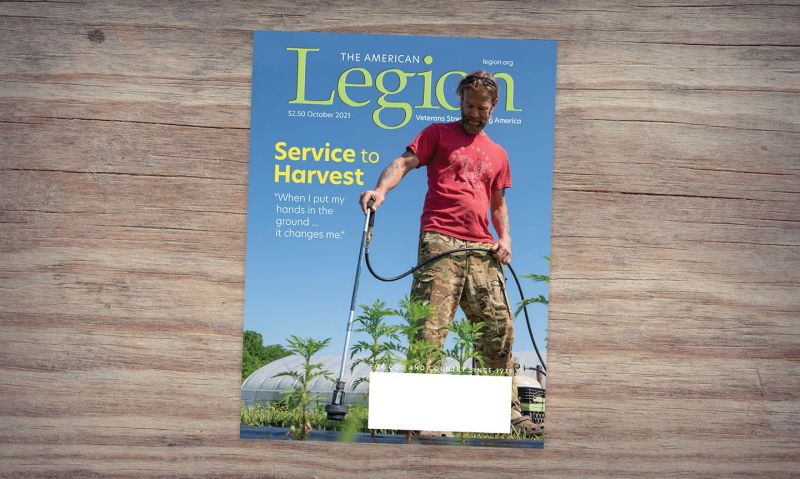 Wind therapy, veteran farmers and more in October American Legion Magazine