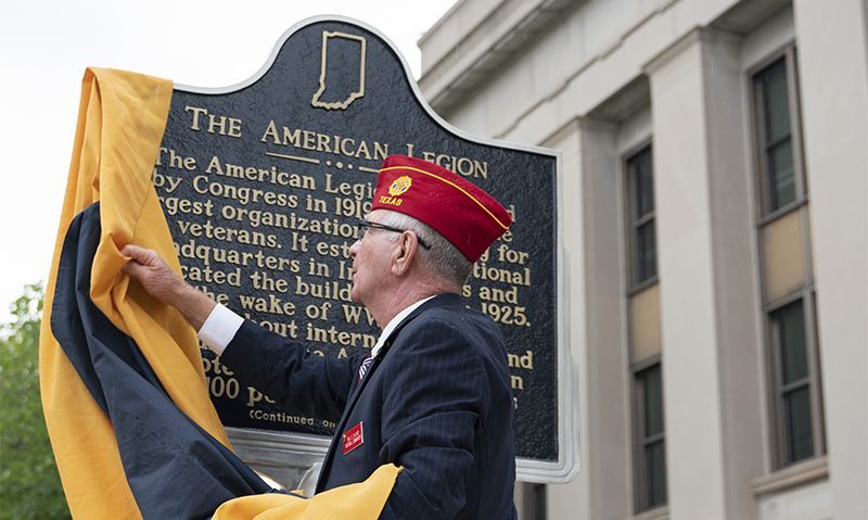 Historical marker honors American Legion’s first national HQ