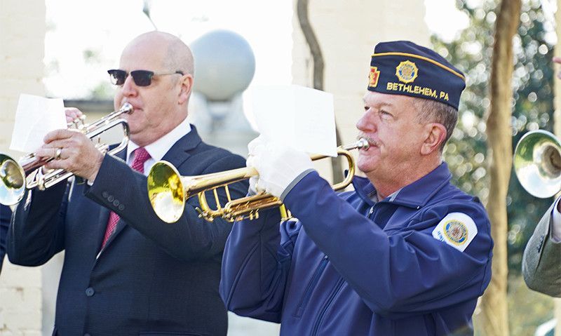 Buglers honored at Arlington National Cemetery