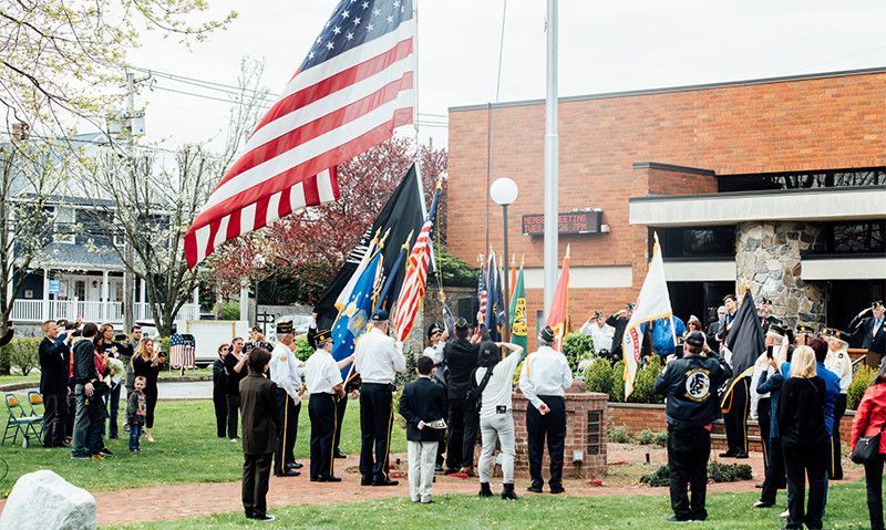 Legion, SAR raise flag and awareness for preventing veteran suicide