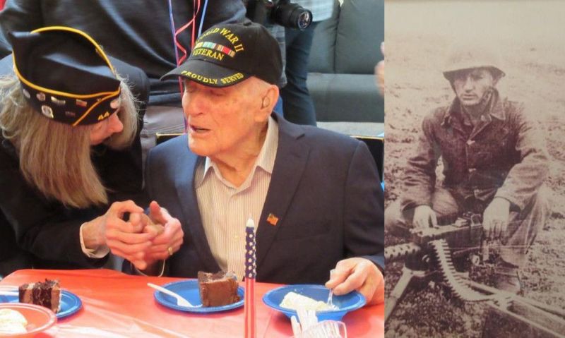 Legion post celebrates WWII veteran turning 103
