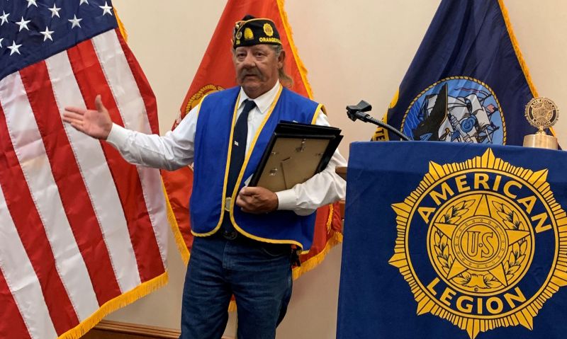 Utah Legionnaire who saved flag receives accolades