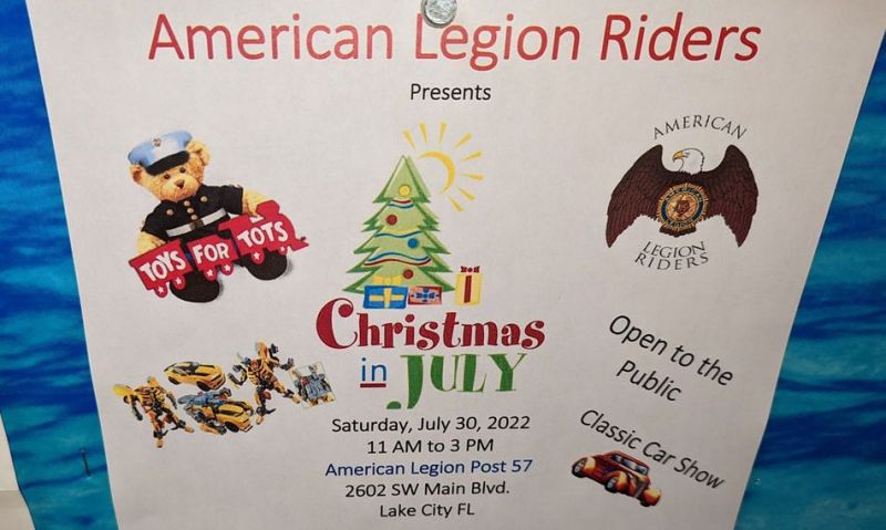 Florida Legion Riders chapter again steps up for Toys for Tots