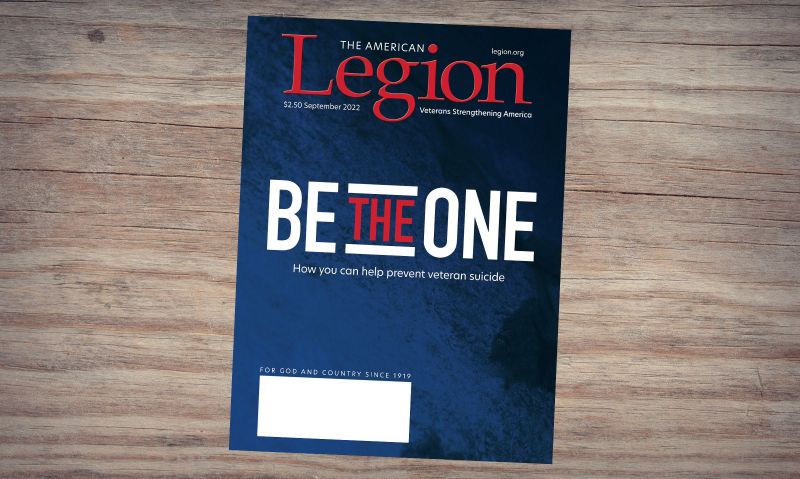 September magazine urges readers to ‘Be the One’ to help at-risk veterans