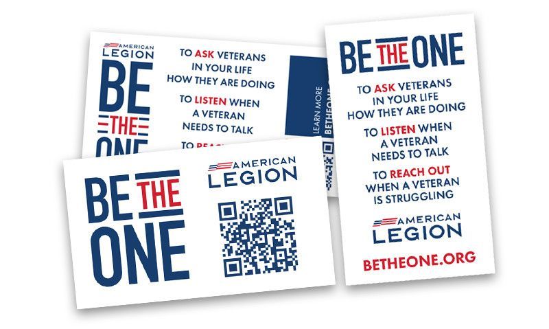 ‘Be the One’ wallet cards for download