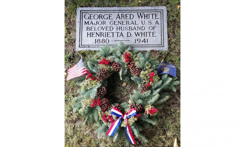 Oregon Legionnaires honor Legion founding father George A. White 
