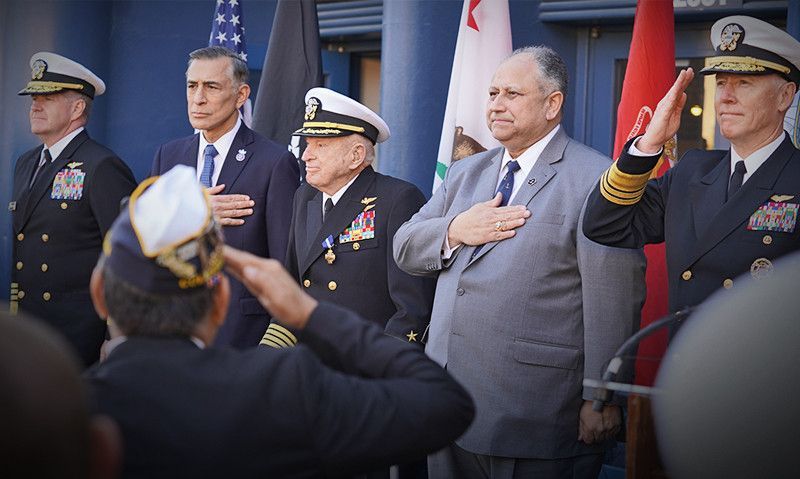 Legionnaire finally receives Navy Cross for 1952 heroics