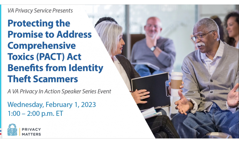 Learn how to protect PACT Act benefits from identity theft scammers