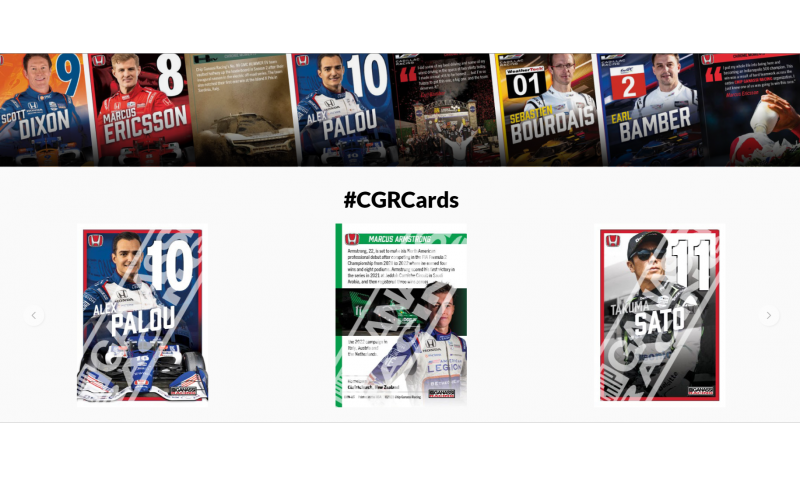 Chip Ganassi Racing introduces new collectible: trading cards