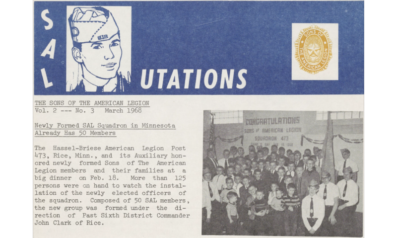 50 years of Sons of The American Legion newsletters now available