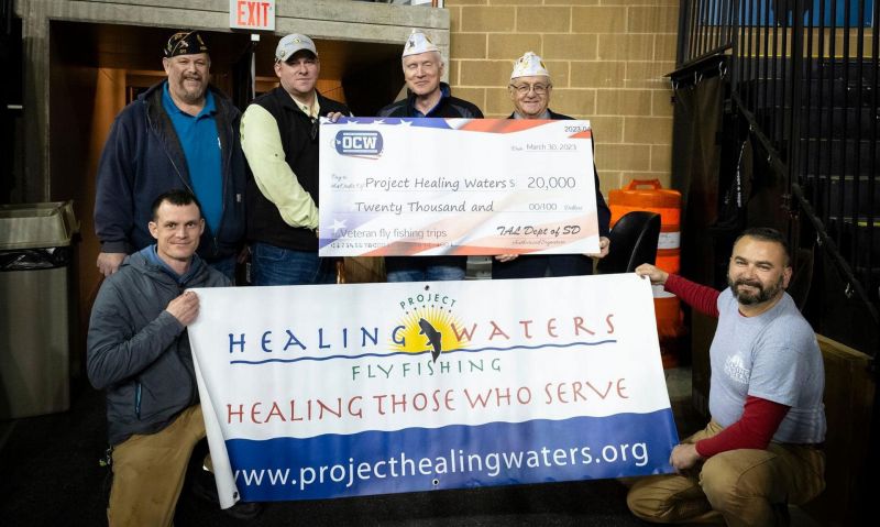 American Legion program provides $20,000 to assist South Dakota chapter of fly-fishing nonprofit