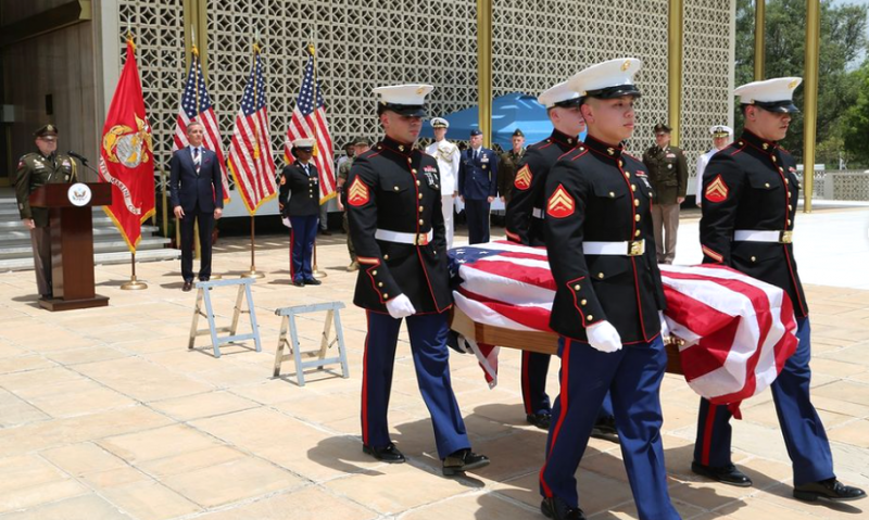 Remains of American general who fought during WWI, WWII returned to US