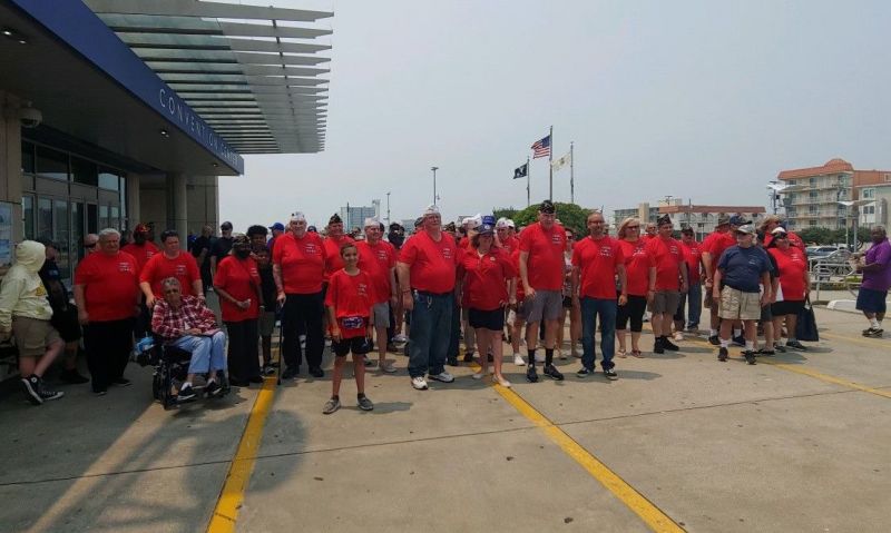 New Jersey Legionnaires walk to support Buddy Checks, Be the One