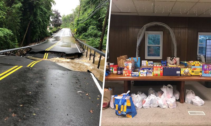 NY Legion Family members step up to assist community following historic storm and flooding